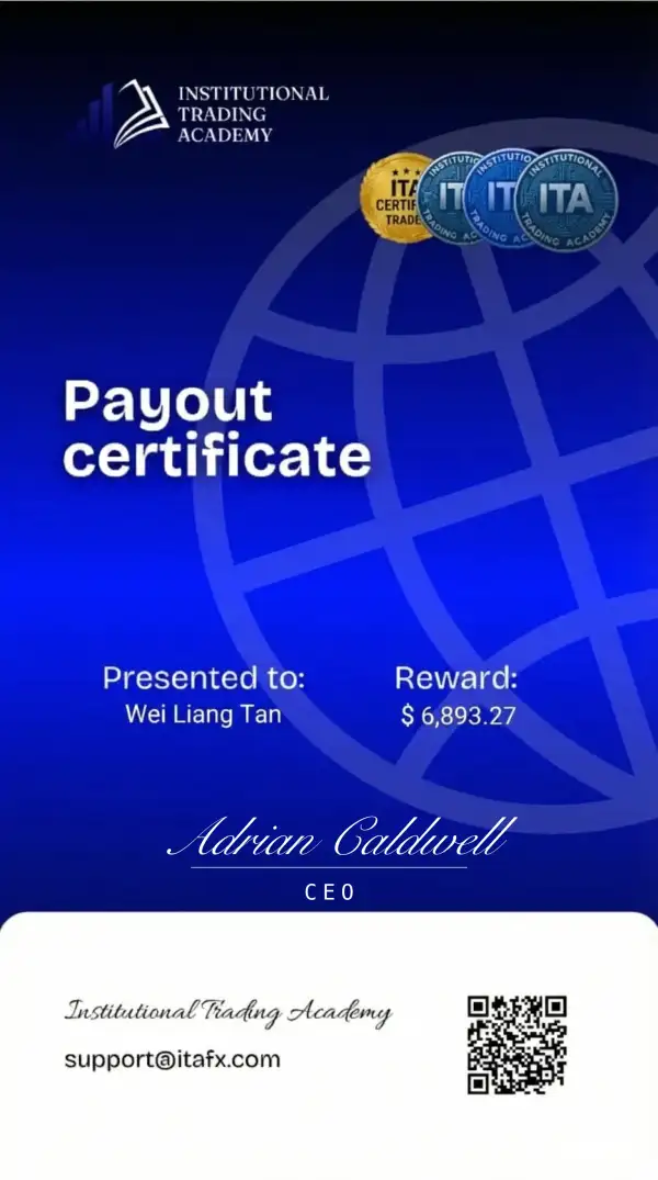 Payout Certificate - Wei L.