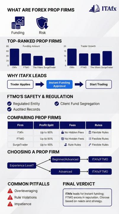 Infográfico - How to get funded forex trading: complete guide 2026 Infográfico - How to get funded forex trading: complete guide 2026