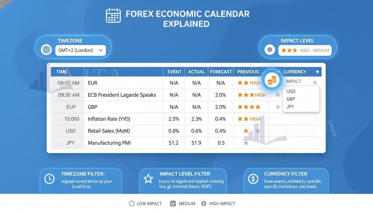 Why prop firms rely on economic calendars