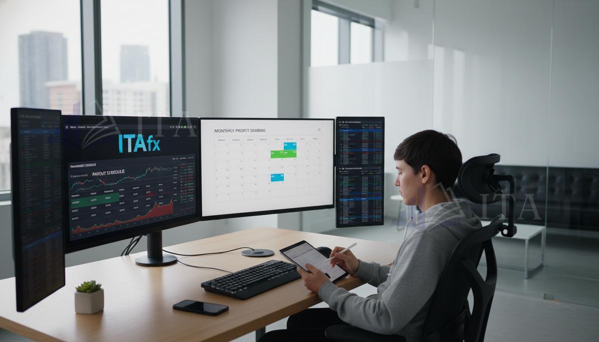 Profit split percentages and payout caps
