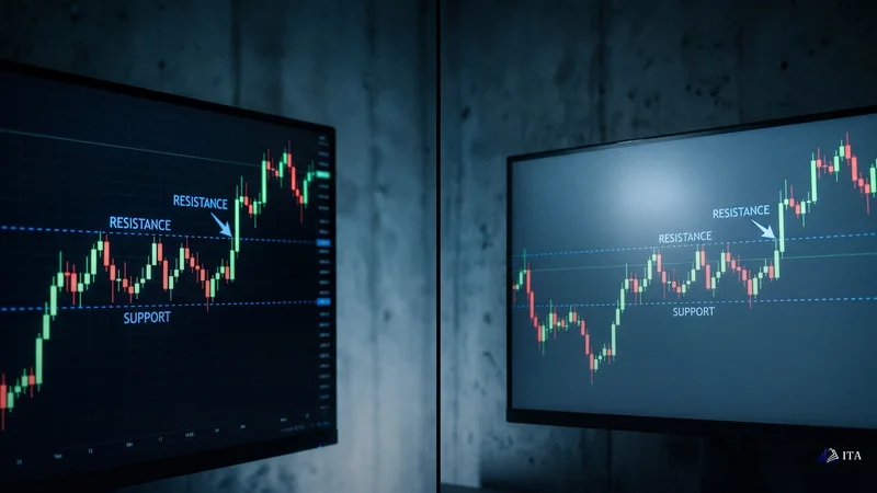 रियल मार्केट उदाहरण: EUR/USD और GBP/JPY लेवल विश्लेषण के लिए दृष्टांत